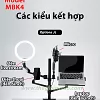 Giá đỡ đèn livestream kiêm giá đỡ laptop và điện thoại Multi MBK4