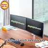 Giá đỡ 02 màn hình LCD trên bàn làm việc loại tay dài 2 khuỷu BK-4S