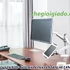 Giá đỡ màn hình LCD tay dài KIÊM giá đỡ MÁY TÍNH BẢNG tay dài BK-8S