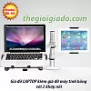 Giá đỡ LAPTOP tay dài KIÊM giá đỡ MÁY TÍNH BẢNG tay dài BK-9X