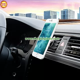 Giá treo điện thoại trên xe hơi kẹp cửa điều hòa model LP-1D