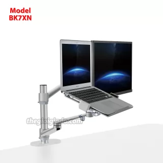 Giá đỡ màn hình LCD và Laptop trên bàn Model BK7XN