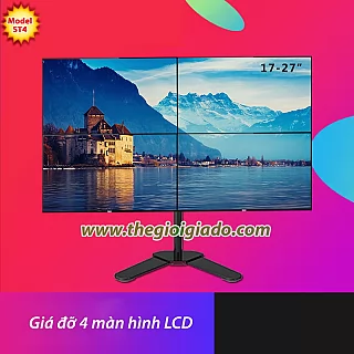 Giá đỡ 4 màn hình LCD model ST4