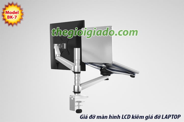 gi&aacute; đỡ m&agrave;n h&igrave;nh LCD ki&ecirc;m gi&aacute; đỡ LAPTOP d&ugrave;ng cho d&acirc;n văn ph&ograve;ng