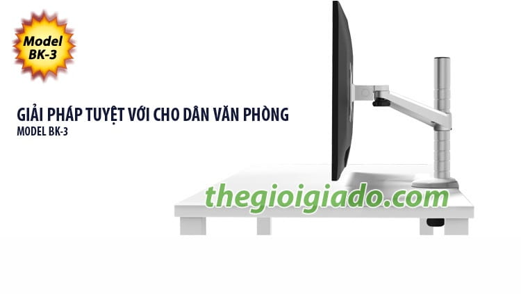 Gi&aacute; đỡ m&agrave;n h&igrave;nh LCD loại tay ngắn 1 khuyu, Gi&aacute; đỡ m&agrave;n h&igrave;nh LCD