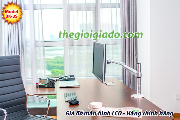 gi&aacute; đỡ m&agrave;n h&igrave;nh LCD cho d&acirc;n văn ph&ograve;ng, b&agrave;n l&agrave;m việc ,Gi&aacute; đỡ 1 m&agrave;n h&igrave;nh LCD