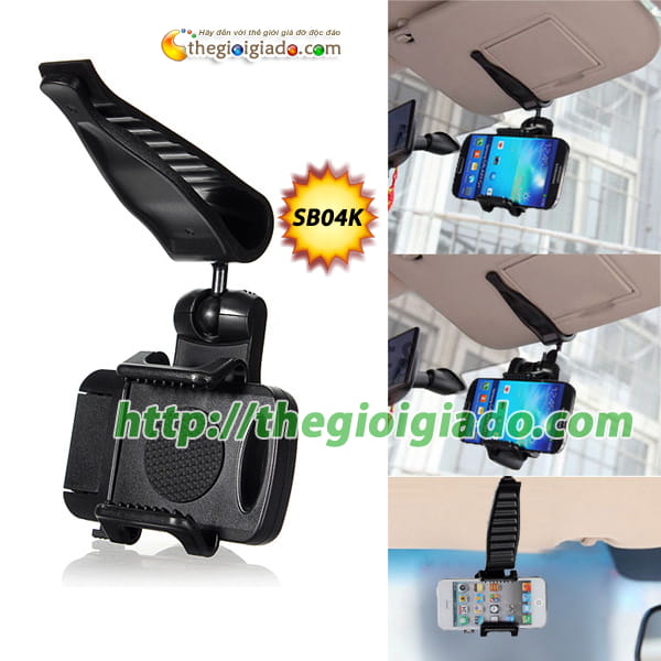 Gi&aacute; đỡ điện thoại tr&ecirc;n &ocirc;t&ocirc;,Gi&aacute; đỡ m&aacute;y t&iacute;nh bảng tr&ecirc;n oto Model SB09