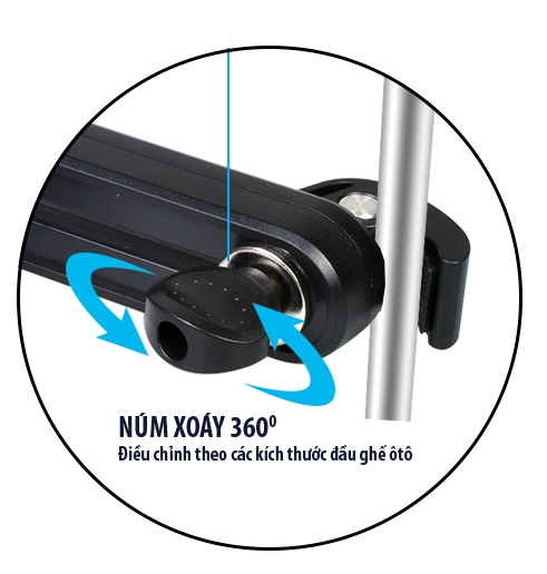 GI&Aacute; ĐỠ M&Aacute;Y T&Iacute;NH BẢNG D&Ugrave;NG Ở GHẾ SAU TR&Ecirc;N &Ocirc;T&Ocirc; - Model: SB05G