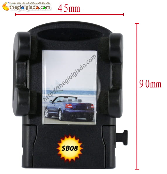 GIÁ ĐỠ SMARTPHONE DÙNG TRÊN XE ÔTÔ,Giá đỡ điện thoại dùng trên oto - MODEL: SB08 GIÁ ĐỠ SMARTPHONE DÙNG TRÊN XE ÔTÔ,Giá đỡ điện thoại dùng trên oto - MODEL: SB08