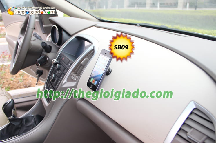 Gi&aacute; đỡ điện thoại tr&ecirc;n &ocirc;t&ocirc;,Gi&aacute; đỡ m&aacute;y t&iacute;nh bảng tr&ecirc;n oto Model SB09