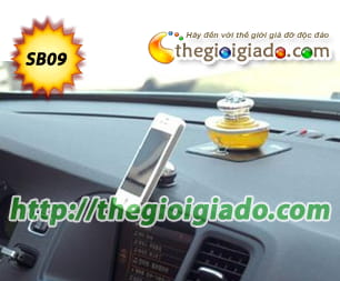 Gi&aacute; đỡ điện thoại tr&ecirc;n &ocirc;t&ocirc;,Gi&aacute; đỡ m&aacute;y t&iacute;nh bảng tr&ecirc;n oto Model SB09