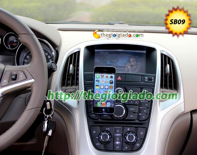 Gi&aacute; đỡ điện thoại tr&ecirc;n &ocirc;t&ocirc;,Gi&aacute; đỡ m&aacute;y t&iacute;nh bảng tr&ecirc;n oto Model SB09