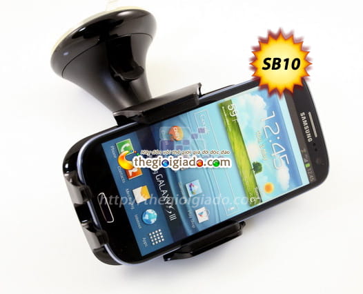 Gi&aacute; đỡ điện thoại tr&ecirc;n oto,GI&Aacute; ĐỠ SMARTPHONE D&Ugrave;NG TR&Ecirc;N XE &Ocirc;T&Ocirc; - MODEL: SB10 