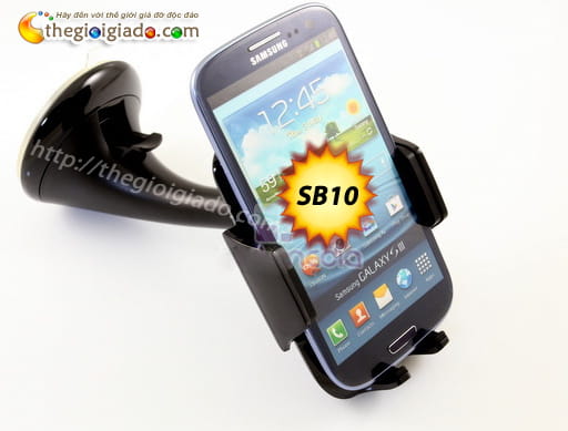 Gi&aacute; đỡ điện thoại tr&ecirc;n &ocirc;t&ocirc;,Gi&aacute; đỡ m&aacute;y t&iacute;nh bảng tr&ecirc;n oto Model SB09