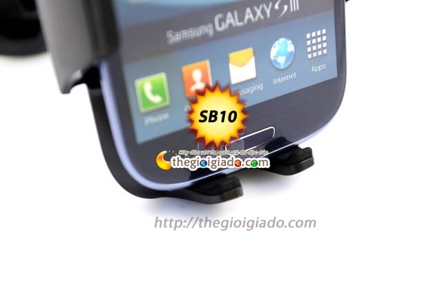 Gi&aacute; đỡ điện thoại tr&ecirc;n oto,GI&Aacute; ĐỠ SMARTPHONE D&Ugrave;NG TR&Ecirc;N XE &Ocirc;T&Ocirc; - MODEL: SB10 