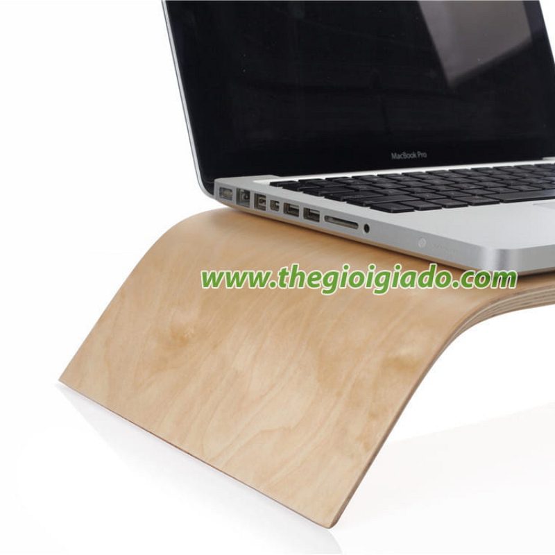 Gi&aacute; đỡ iMac để b&agrave;n chất liệu gỗ SAM-4