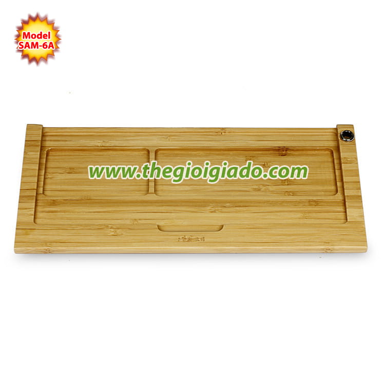 Gi&aacute; đỡ b&agrave;n ph&iacute;m Apple chất liệu gỗ SAM-6A