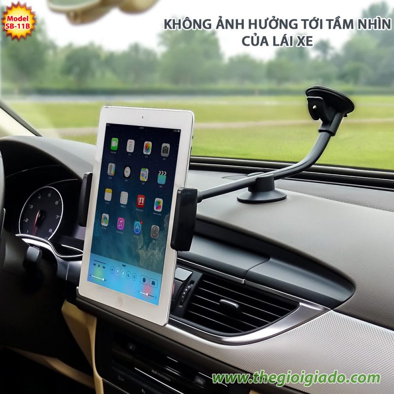 gi&aacute; đỡ iPad tr&ecirc;n xe hơi