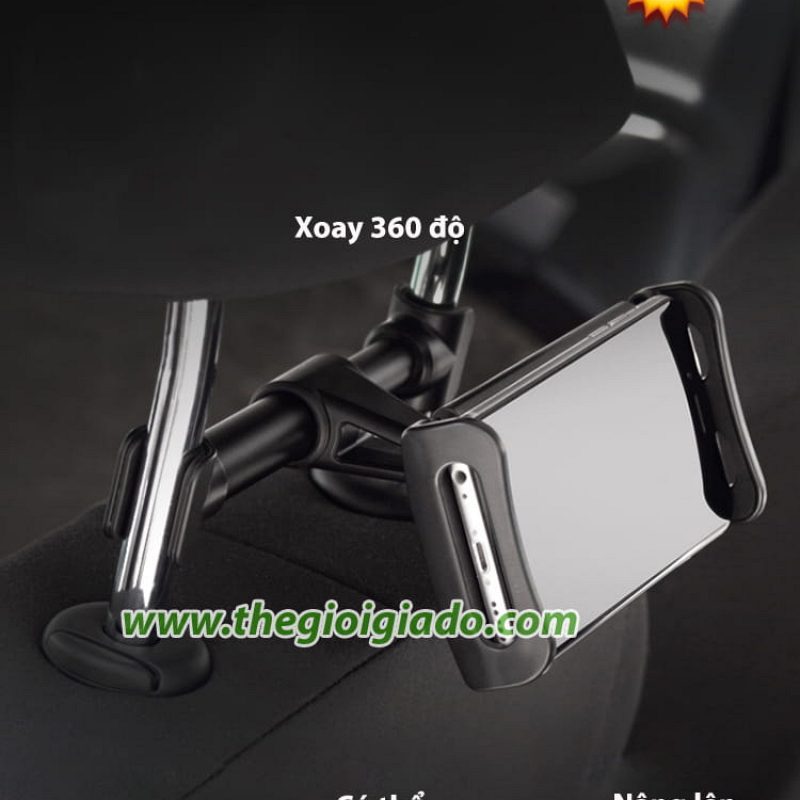 Gi&aacute; đỡ m&aacute;y t&iacute;nh bảng ki&ecirc;m điện thoại ở gh&ecirc; sau oto Model-SB05G new