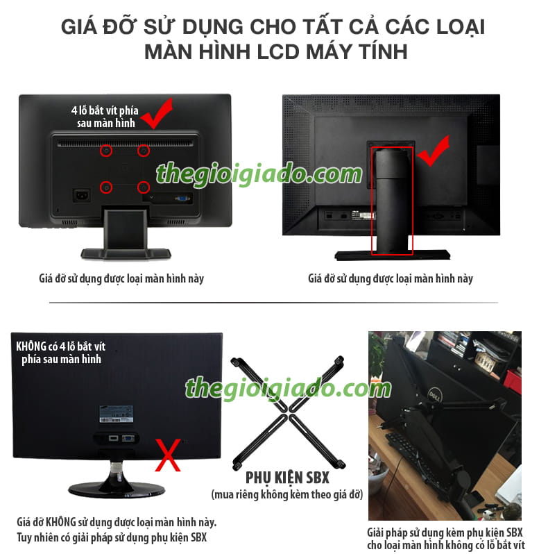 Gi&aacute; đỡ 4 m&agrave;n h&igrave;nh LCD model ST4