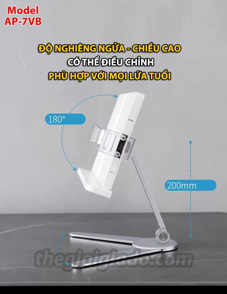 Giá đỡ đọc sách kiêm giá đỡ ipad và điện thoại có chân đế