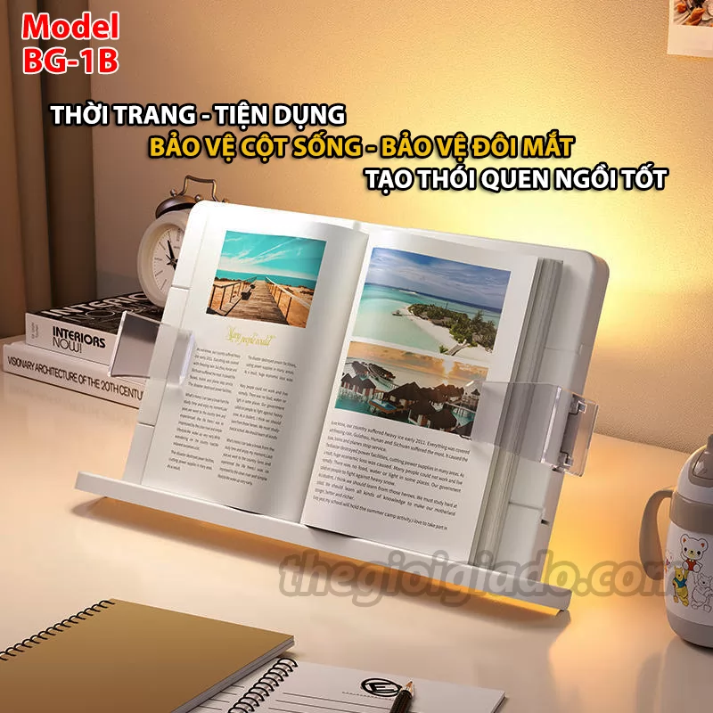 Giá đỡ đọc sách kiêm giá đỡ ipad và điện thoại