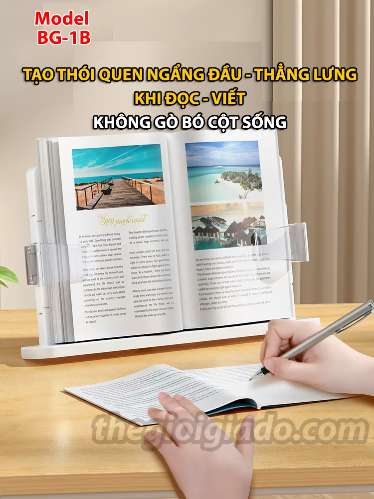 Giá đỡ đọc sách kiêm giá đỡ ipad và điện thoại