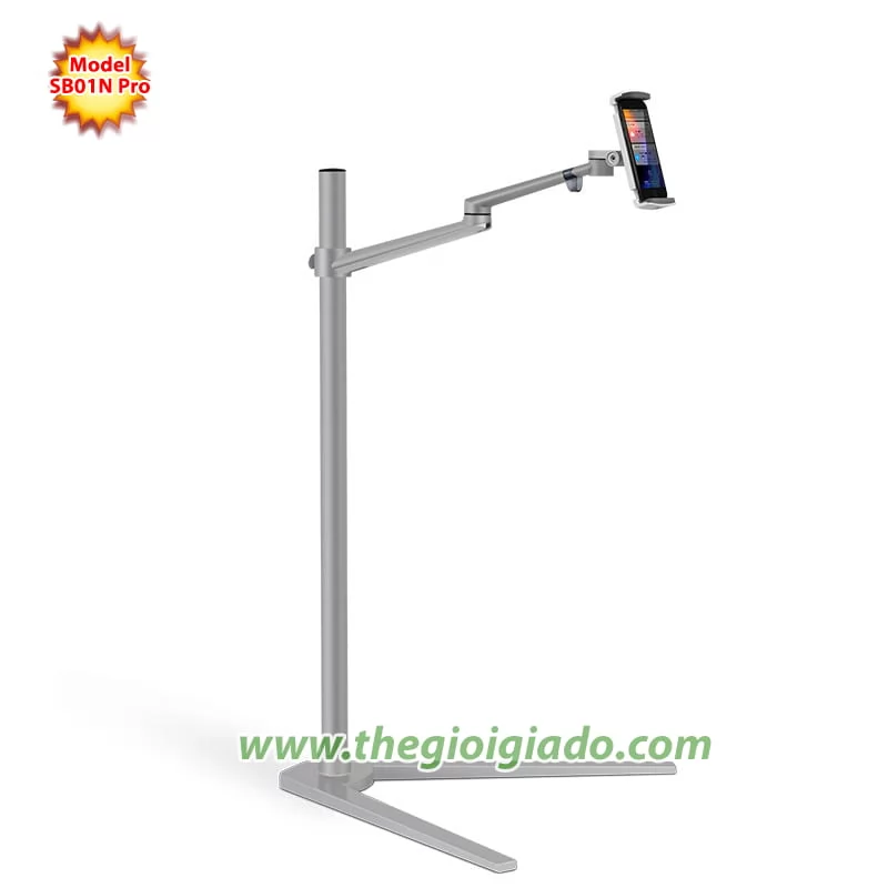 Giá đỡ Ipad pro kiểu chân đế nằm trên giường Model SB01N Pro