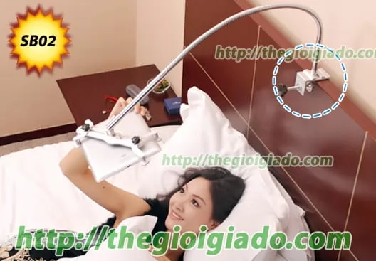 Giá đỡ máy tính bảng dùng trên giường Model SB02 
