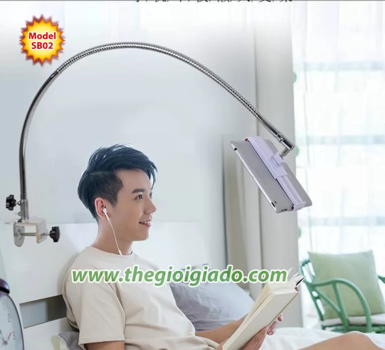 Giá đỡ máy tính bảng dùng trên giường Model SB02 
