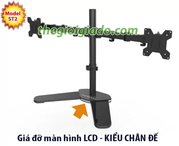 Giá đỡ hai màn hình LCD Model ST2