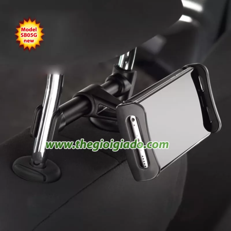 Giá đỡ máy tính bảng kiêm điện thoại ở ghế sau Ô tô Model-SB05G new